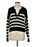 Cider Stripes Black Pullover Sweater Size M - photo 1