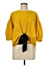 Alythea Yellow 3/4 Sleeve Blouse Size Med - Lg - photo 1