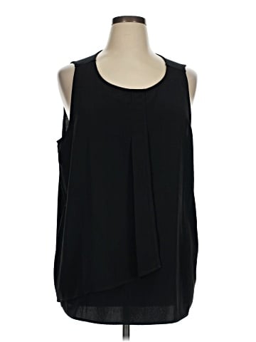 DG^2 by Diane Gilman Sleeveless Blouse (view 1)