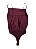 Lulus 100% Polyester Burgundy Bodysuit Size S - photo 2