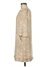 Fossil 100% Polyester Paisley Tan Casual Dress Size M - photo 5
