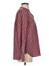 CAbi 100% Polyester Stripes Red Long Sleeve Blouse Size S - photo 4