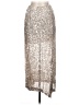 Assorted Brands Metallic Silver Formal Skirt Size L - photo 2
