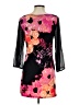 Style&Co Print Black Cocktail Dress Size XS - photo 2