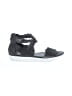 Eileen Fisher Black Gray Sandals Size 9 1/2 - photo 1