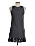 Express 100% Rayon Stars Gray Casual Dress Size XS - photo 2