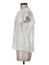 H&M 100% Viscose White Short Sleeve Blouse Size 6 - photo 5