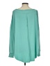 Blakely Teal Long Sleeve Blouse Size S - photo 2