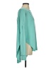 Blakely Teal Long Sleeve Blouse Size S - photo 4