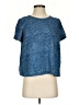 J.Jill 100% Rayon Blue Short Sleeve Blouse Size XS - photo 1