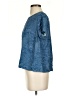 J.Jill 100% Rayon Blue Short Sleeve Blouse Size XS - photo 5