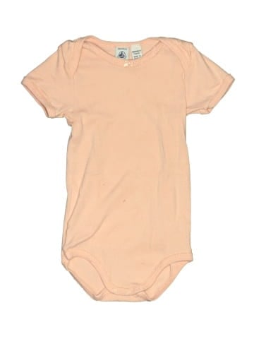 Petit Bateau Short Sleeve Onesie (view 1)