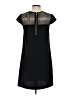 Zara Basic Solid Black Casual Dress Size S - photo 2