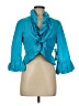 Samuel Dong Teal 3/4 Sleeve Blouse Size M - photo 1