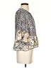 BCBGMAXAZRIA 100% Polyester Blue 3/4 Sleeve Blouse Size S - photo 4