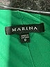 Marina 100% Polyester Solid Green Cocktail Dress Size 8 - photo 7