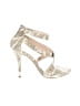 BCBGeneration Animal Print Ivory Sandals Size 7 1/2 - photo 1