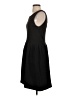 Ganni Solid Black Cocktail Dress Size S - photo 5
