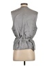 Express Gray Tuxedo Vest Size S - photo 2