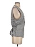 Express Gray Tuxedo Vest Size S - photo 4