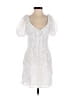 Sabo Luxe 100% Cotton White Cocktail Dress Size XS - photo 1