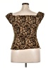 Assorted Brands Brown Short Sleeve Top Size 4X - photo 2
