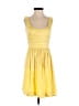 BCBGeneration Solid Yellow Cocktail Dress Size 0 - photo 1