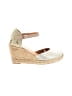 Kurt Geiger Tropical Ivory Gold Wedges Size EU 39 - photo 1