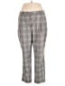 Nine West Plaid Gray Casual Pants Size 16 - photo 1