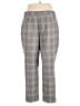 Nine West Plaid Gray Casual Pants Size 16 - photo 2