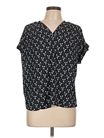Ann Taylor LOFT Outlet Short Sleeve Blouse (view 1)