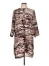 Fig and Flower 100% Polyester Brown Casual Dress Size L - photo 1
