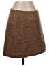 The Limited 100% Polyester Tweed Brown Casual Skirt Size 4 - photo 1