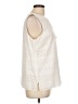 Talbots Ivory Sleeveless Blouse Size L - photo 4