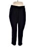 Elle 100% Polyester Solid Black Casual Pants Size XXL - photo 1