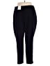Elle 100% Polyester Solid Black Casual Pants Size XXL - photo 2