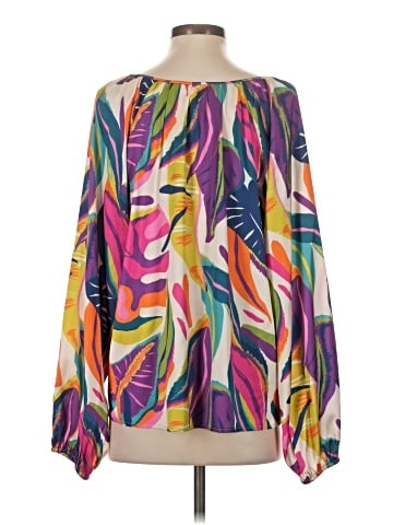 Peach Love Long Sleeve Blouse (view 2)