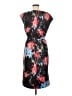 J.Crew 100% Polyester Tie-dye Black Casual Dress Size 8 - photo 2