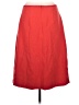 Ann Taylor Solid Red Casual Skirt Size 8 - photo 2