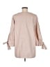 Cos 100% Cotton Tan 3/4 Sleeve Blouse Size 6 - photo 2