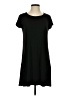 Orb Solid Black Casual Dress Size S - photo 1