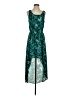Ambar 100% Polyester Paisley Teal Casual Dress Size S - photo 1