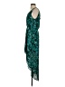 Ambar 100% Polyester Paisley Teal Casual Dress Size S - photo 5
