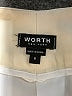 Worth New York Solid Ivory Wool Pants Size 6 - photo 4