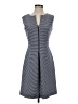 Tommy Hilfiger Chevron-herringbone Gray Casual Dress Size 2 - photo 1
