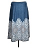 C established 1946 Paisley Blue Casual Skirt Size M - photo 2