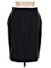Feraud 100% Viscose Solid Black Formal Skirt Size 48 - photo 1
