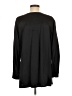 Rafaella 100% Silk Solid Black Long Sleeve Blouse Size 8 - photo 2