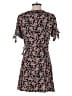 Ann Taylor LOFT 100% Rayon Floral Black Romper Size 8 - photo 2