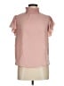 Shein Pink Short Sleeve Blouse Size M - photo 1